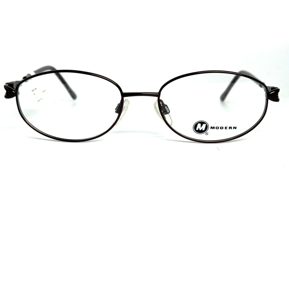 Modern NELLA MATTE Brown 52-18-135 Metal‎ Full Rim Eyeglasses Frame H17445